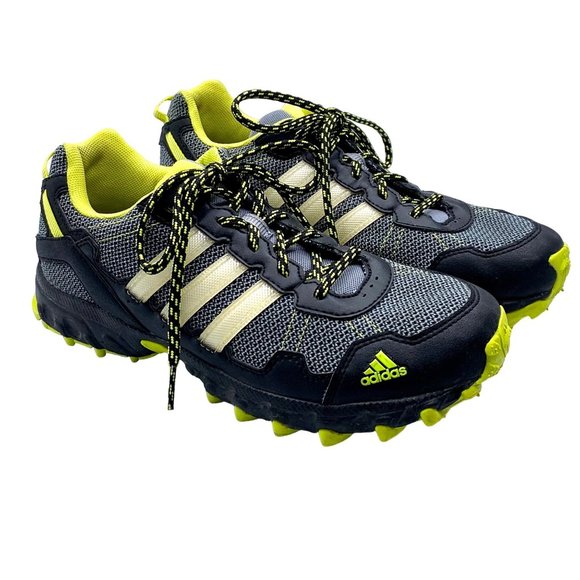 adidas Other - Adidas BA9922 Running Hiking Gray Yellow Lace Up Low Top Shoes PYV 702001 Size 7